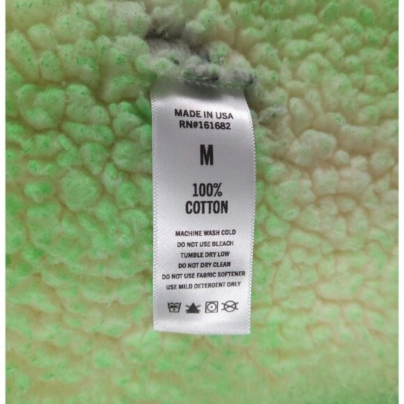 NotSoNormal Look Inside Faux Shearling Denim Jacket M Mens NSN $487 - Picture 14 of 16